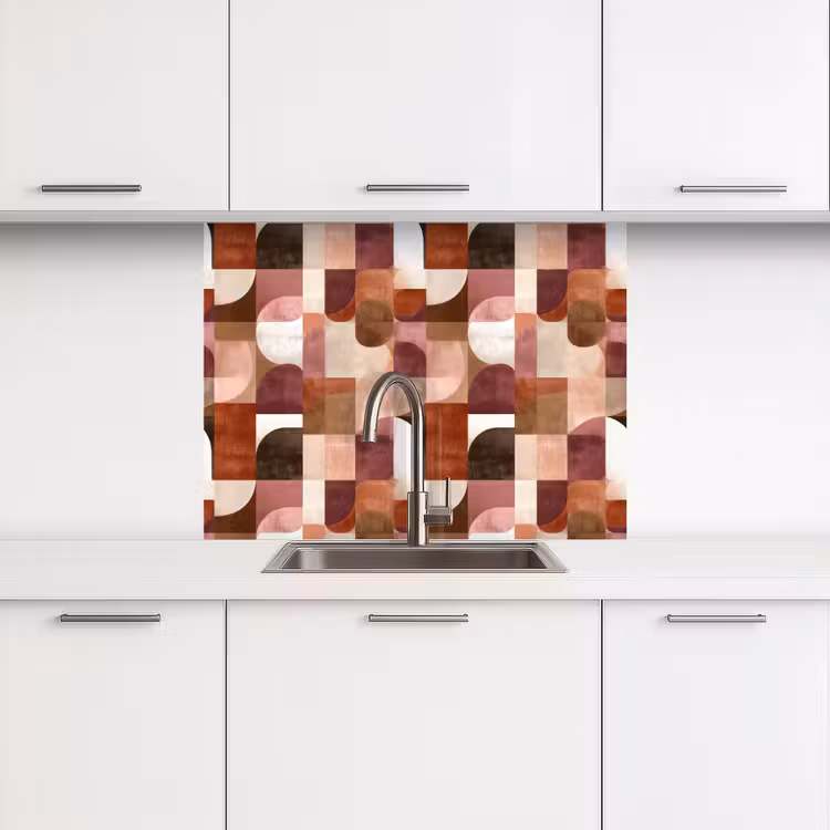 Revestimiento cocina - Geometría - Moderno - Retro — 3