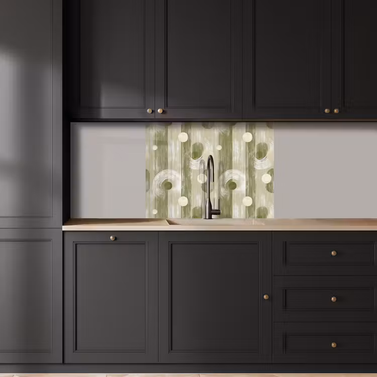 Revestimiento cocina - Artístico - Moderno - Verde — 5