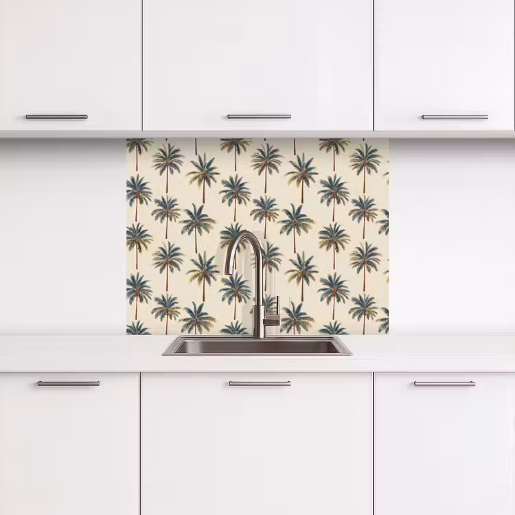 Revestimiento cocina - Palmeras - Tropical - Verde — 3