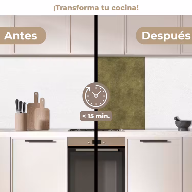 Revestimiento cocina - Textura - Abstracto - Verde — 2