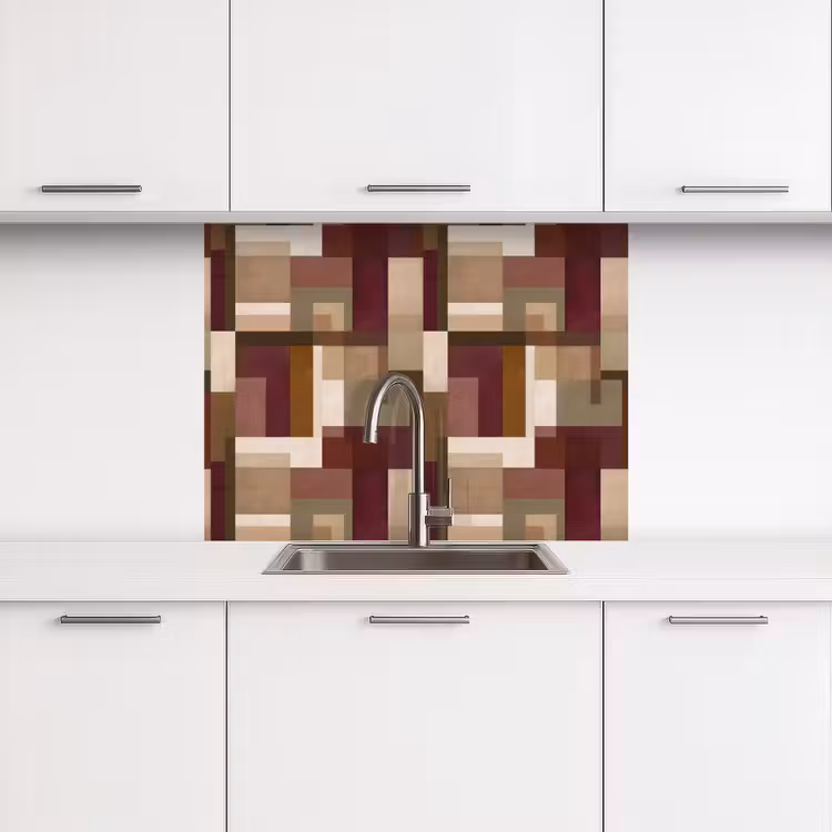 Revestimiento cocina - Moderno - Geométrico - Colorido — 3