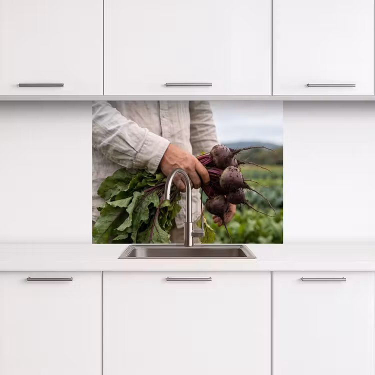 Revestimiento cocina - Remolachas - Frescas - Huerto — 3