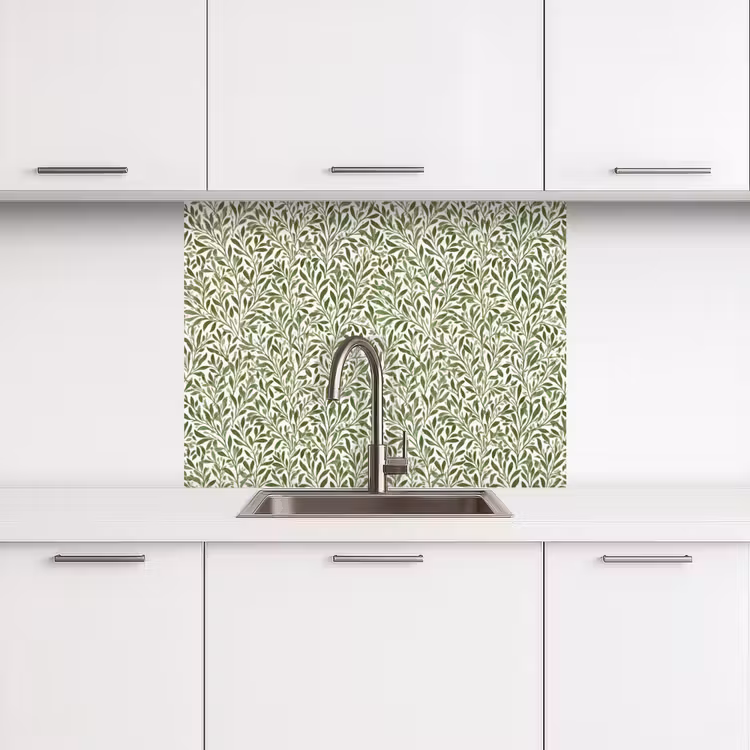 Revestimiento cocina - Botánico - Ramas - Verde — 3