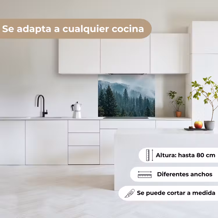 Revestimiento cocina - Naaldwoud - Bergen - Niebla — 6