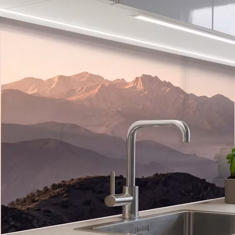 Revestimiento cocina - Panorama - Paisaje - Montañas — 1