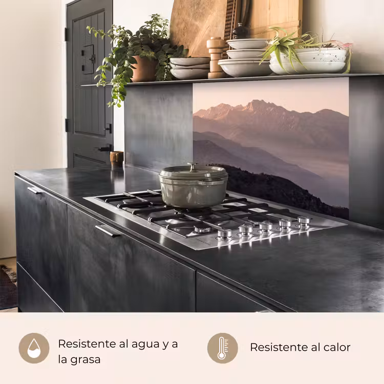 Revestimiento cocina - Panorama - Paisaje - Montañas — 4