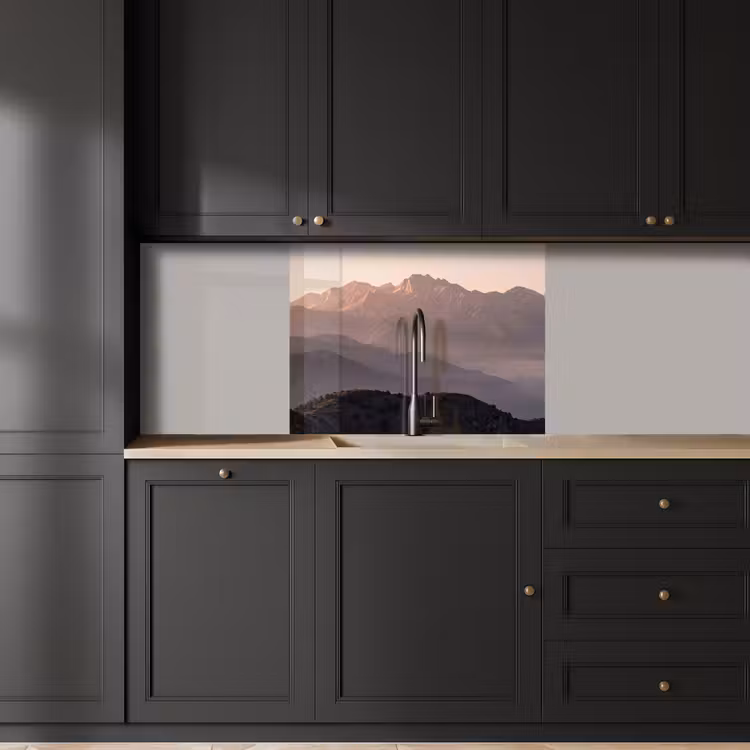 Revestimiento cocina - Panorama - Paisaje - Montañas — 5