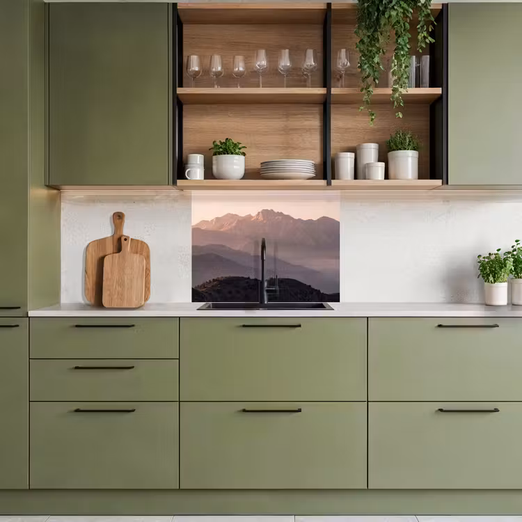 Revestimiento cocina - Panorama - Paisaje - Montañas — 7