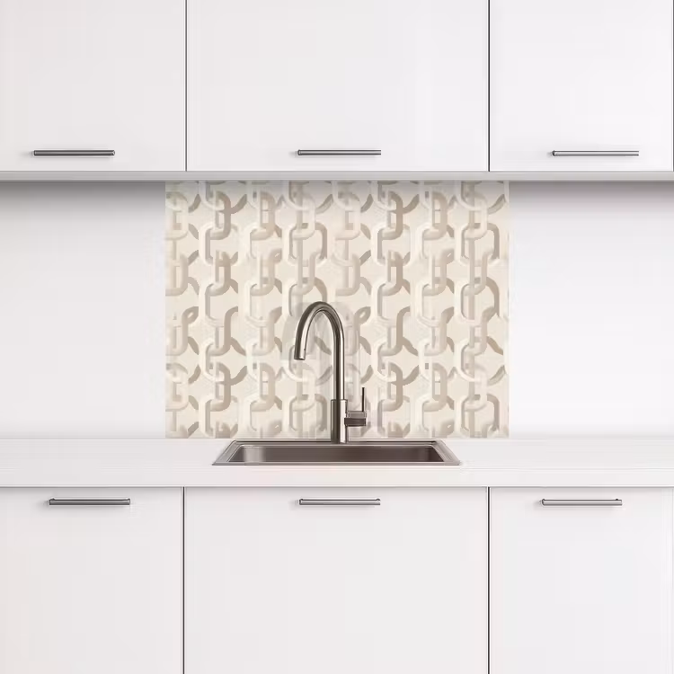 Revestimiento cocina - Motivo - Abstracto - Beige — 3