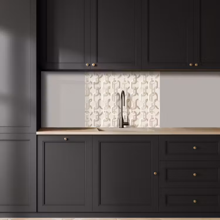Revestimiento cocina - Motivo - Abstracto - Beige — 5