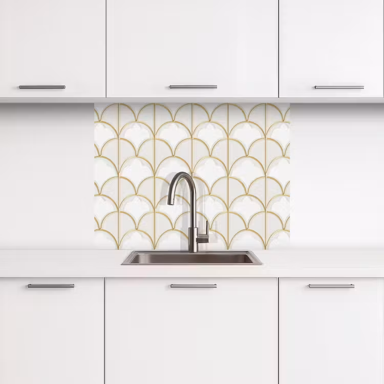 Revestimiento cocina - Mosaico - Arcos - Oro — 3