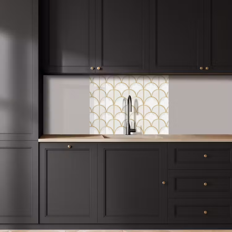 Revestimiento cocina - Mosaico - Arcos - Oro — 5