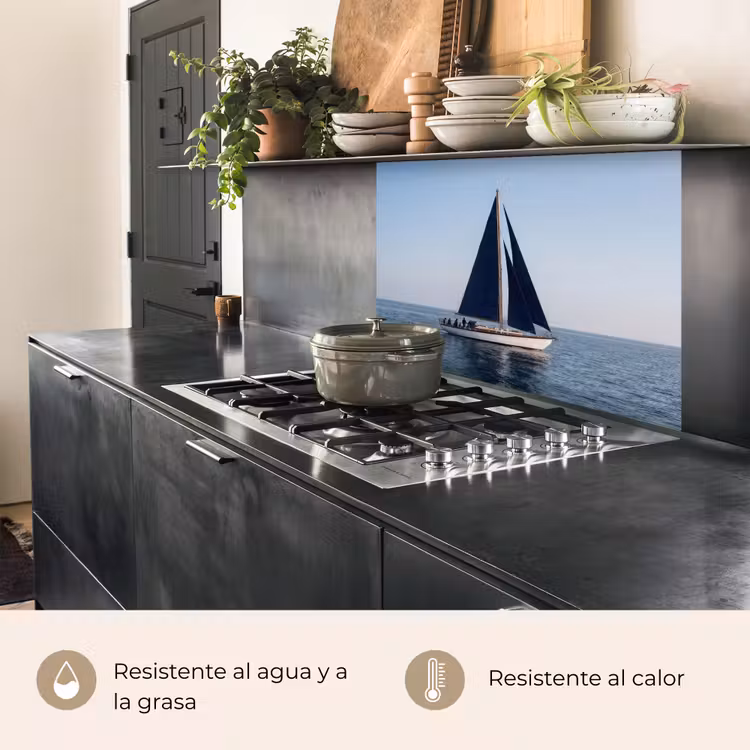 Revestimiento cocina - Velero - Mar - Azul — 4