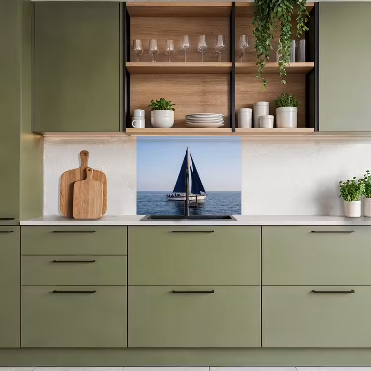 Revestimiento cocina - Velero - Mar - Azul — 7