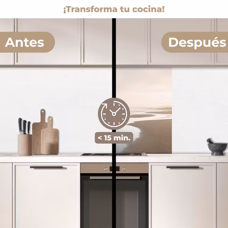 Revestimiento cocina - Costa - Playa - Océano — 2