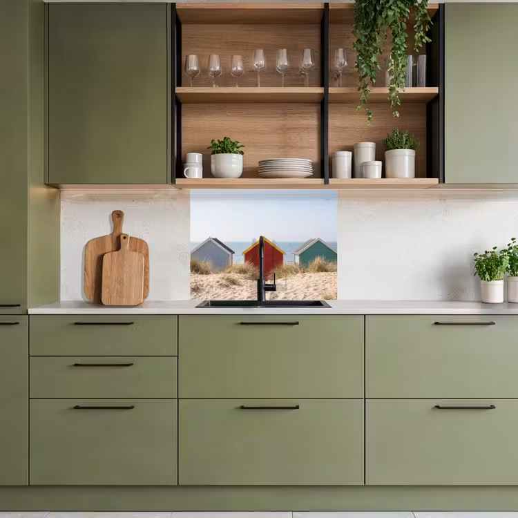 Revestimiento cocina - Playa - Cabañas - Colorido - Dunas — 7