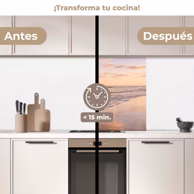 Revestimiento cocina - Playa - Surf - Nubes — 2