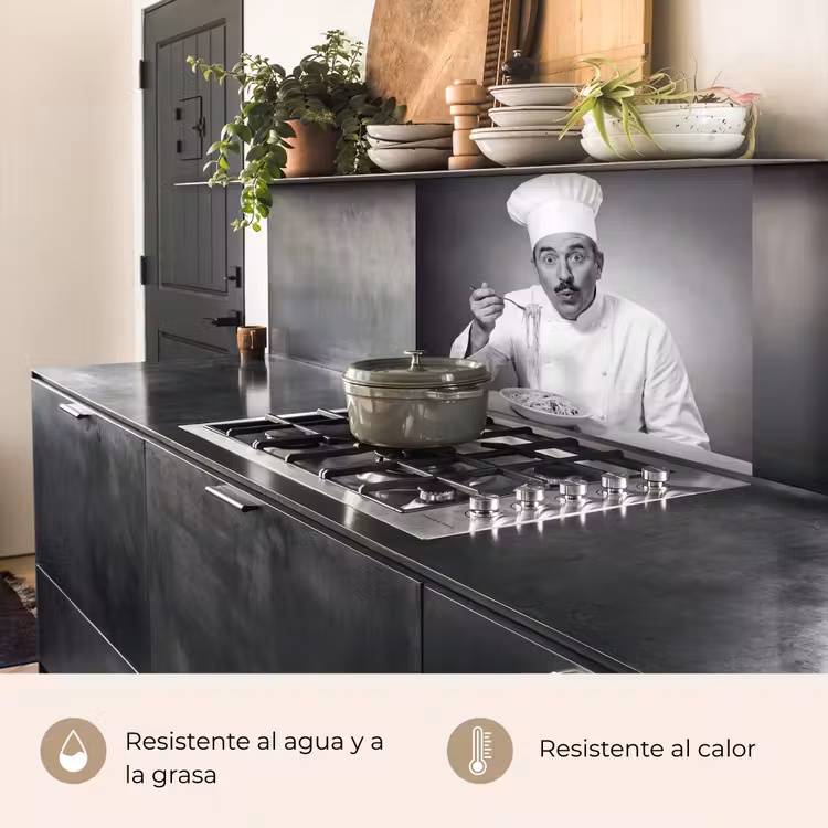 Revestimiento cocina - Chef - Espaguetis - Pasta — 4