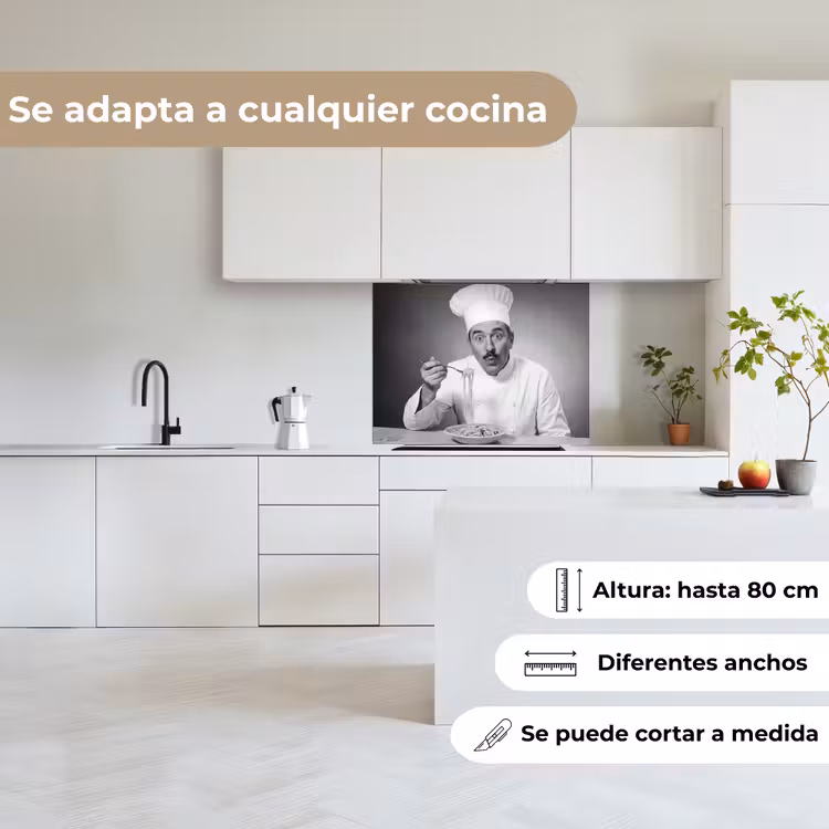 Revestimiento cocina - Chef - Espaguetis - Pasta — 6