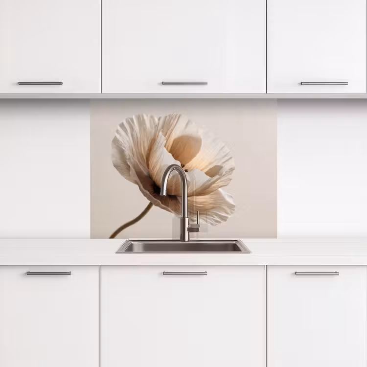 Revestimiento cocina - Flor - Beige - Crema — 3