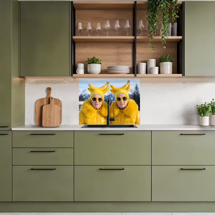 Revestimiento cocina - Mujeres - Plátanos - Amarillo — 7