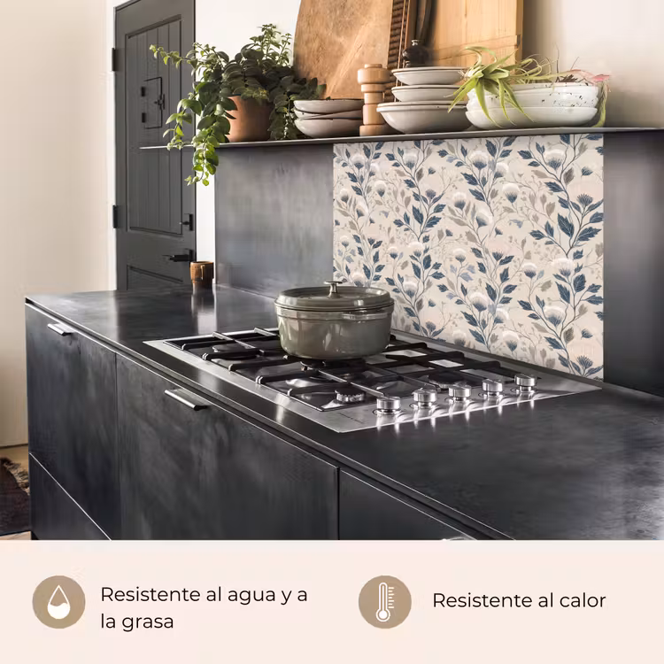 Revestimiento cocina - Clásico - Botánico - Colorido — 4