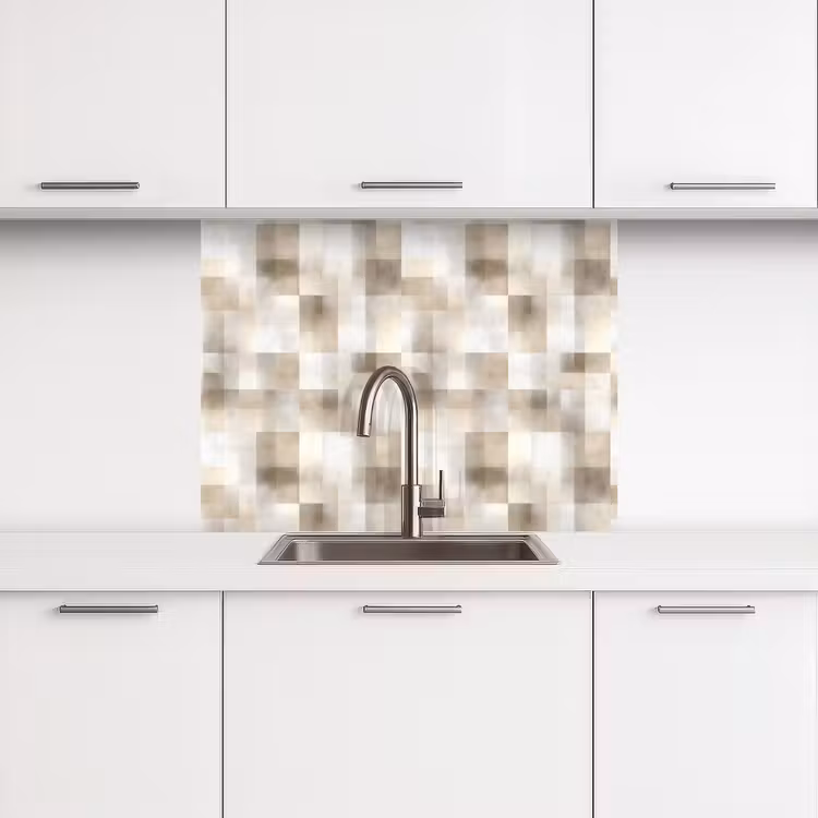 Revestimiento cocina - Textura - Lino - Beige — 3