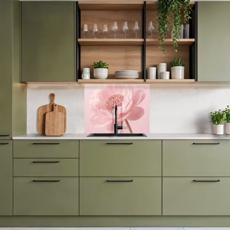 Revestimiento cocina - Flor - Peonía - Rosa — 7