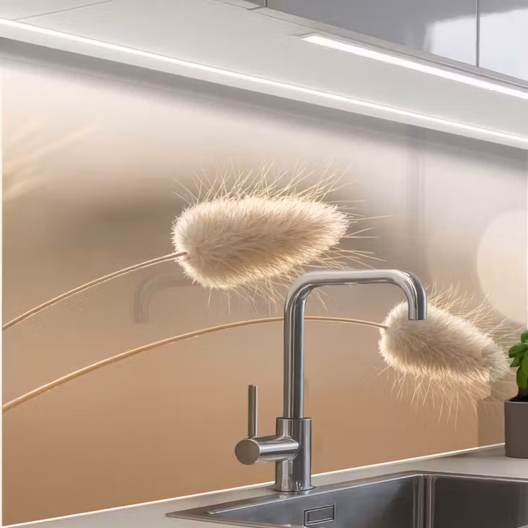Revestimiento cocina - Haze tail grass - Pelos del grano - Luz solar — 1
