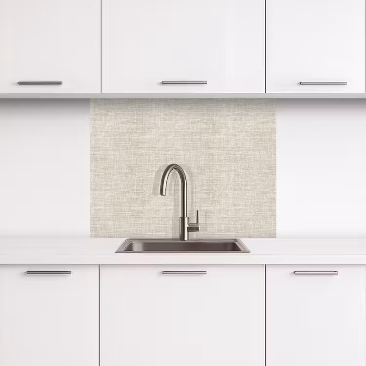 Revestimiento cocina - Lino - Textura - Beige — 3