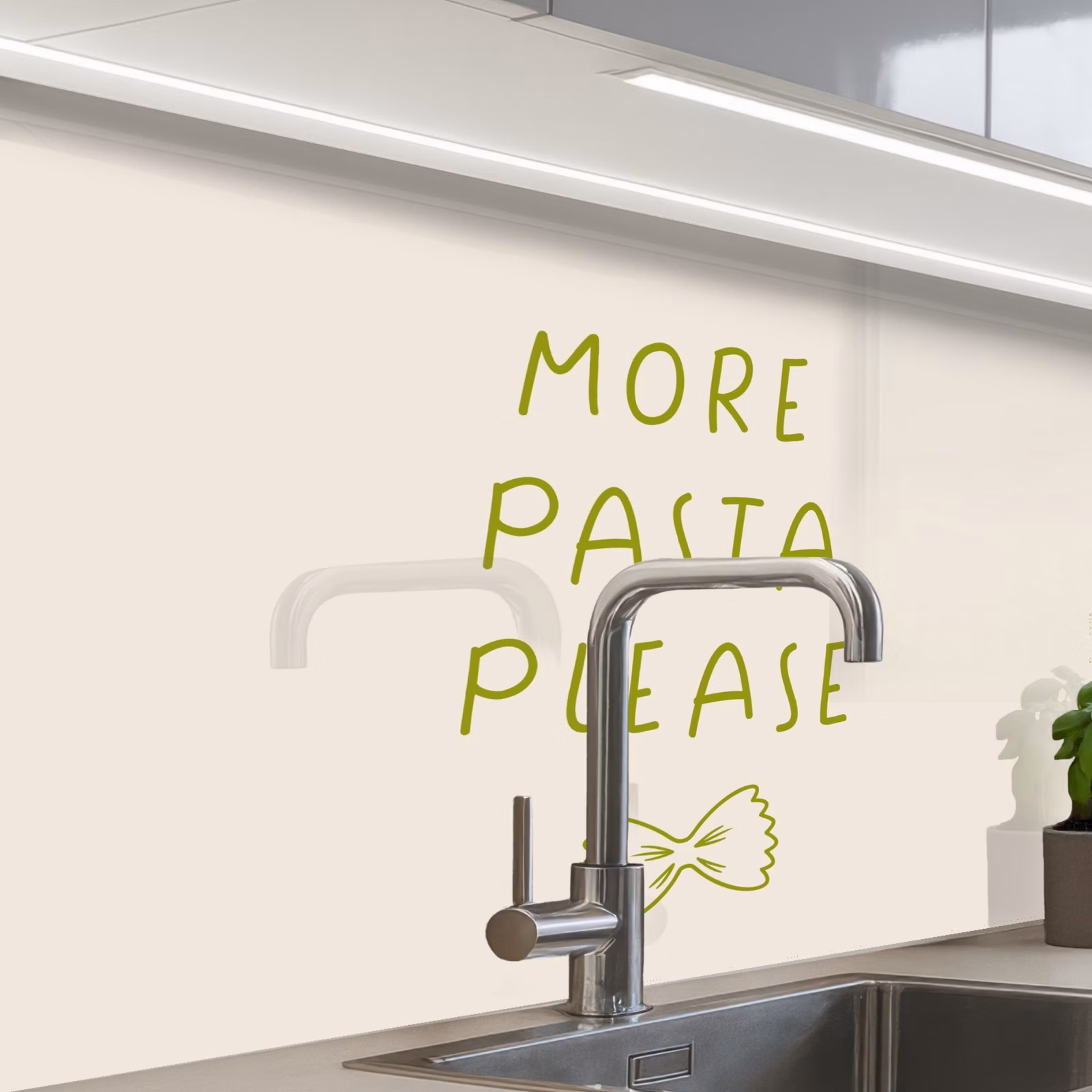 Revestimiento cocina - Más pasta, por favor — 1