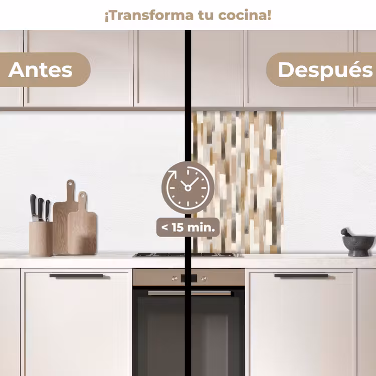 Revestimiento cocina - Abstracto - Motivo - Pinceladas — 2
