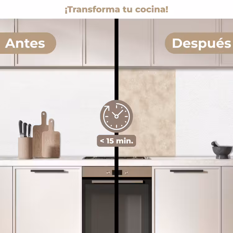 Revestimiento cocina - Textura - Moteado - Beige — 2