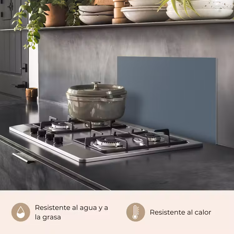Salpicaderos de cocina - Colores - Azul - Interior — 2