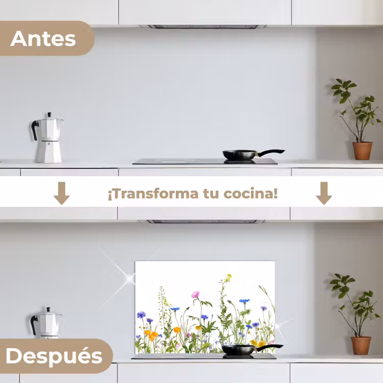 Salpicaderos de cocina - Flores - Flores del campo - Primavera — 7