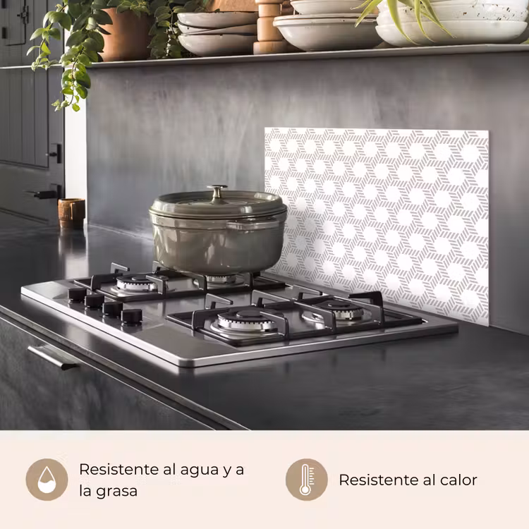Salpicaderos de cocina - Gráfico - Patrón - Moderno - Llamativo - Sobrio — 2