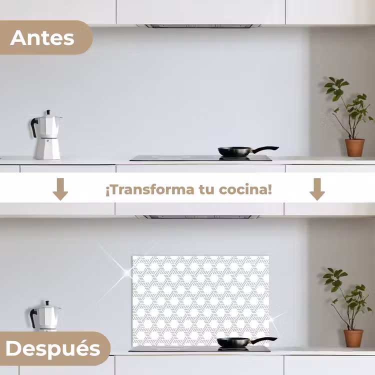 Salpicaderos de cocina - Gráfico - Patrón - Moderno - Llamativo - Sobrio — 7