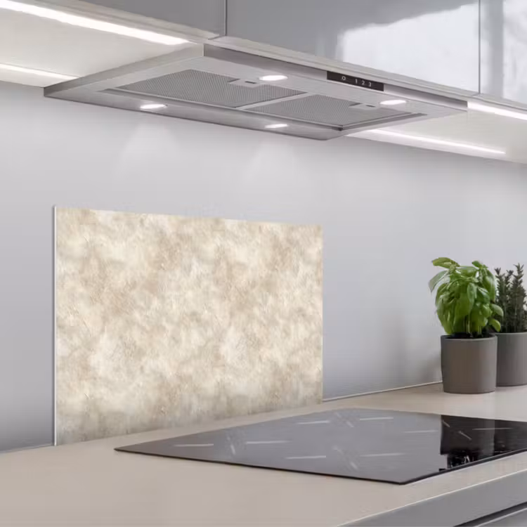 Salpicaderos de cocina - Beige - Estructura en relieve - Piedra natural — 1