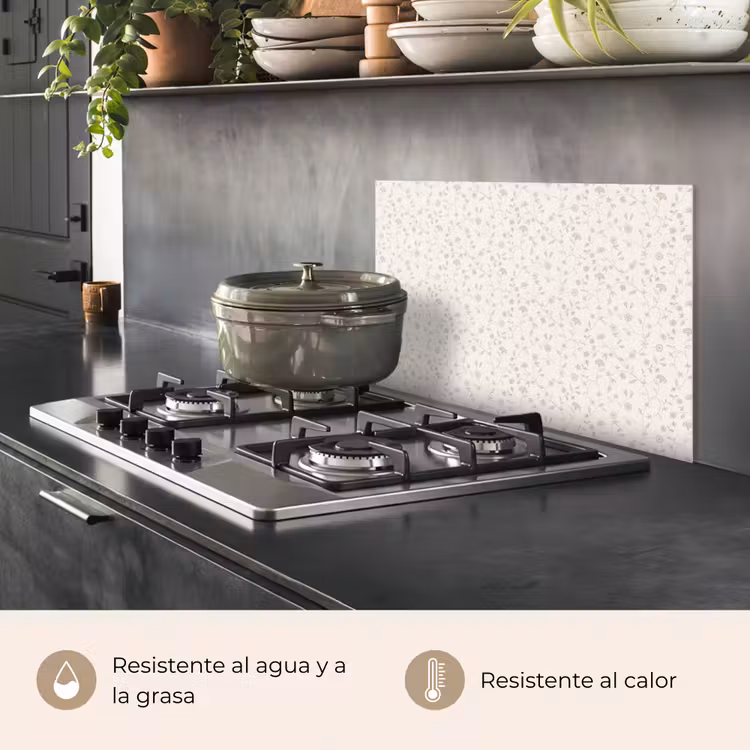 Salpicaderos de cocina - Flores - Motivo - Suave — 2