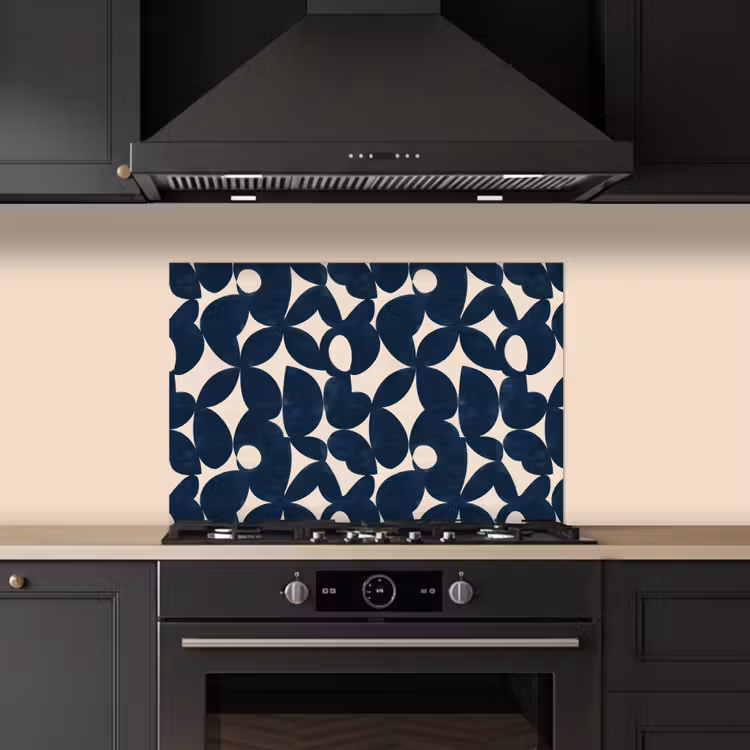 Salpicaderos de cocina - Moderno - Geométrico - Azul — 5