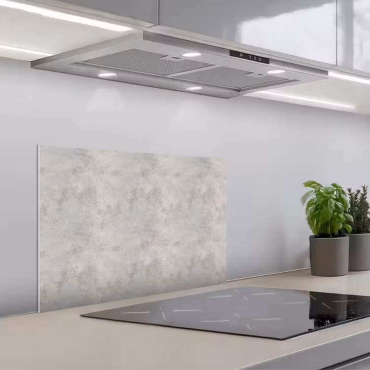 Salpicaderos de cocina - Gris - Hormigón - Industrial — 1