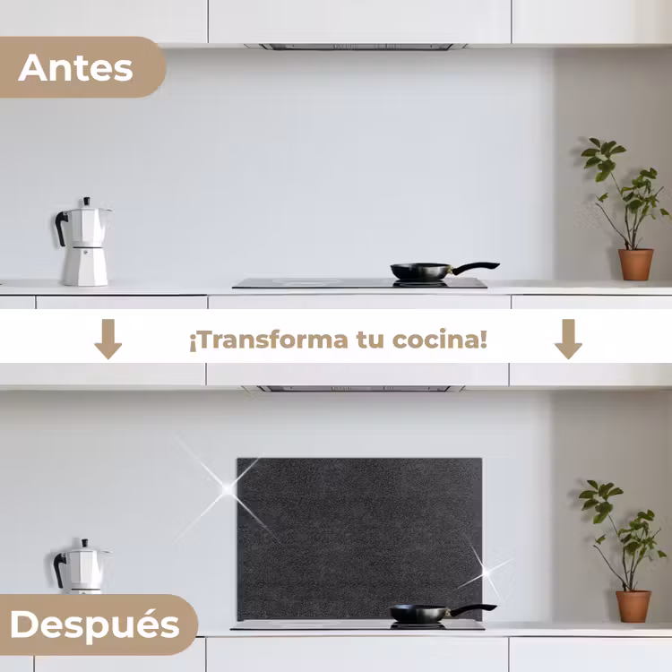 Salpicaderos de cocina - Gris oscuro - Textura asfáltica - Rugosa — 7