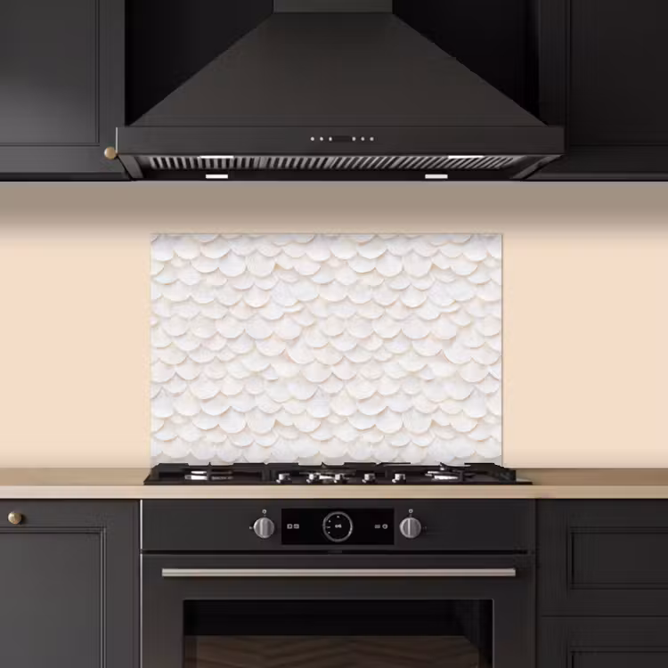 Salpicaderos de cocina - Balanza - Blanca - Elegante — 5