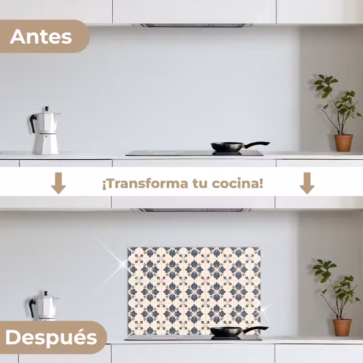 Salpicaderos de cocina - Forma de hoja - Clásico - Colorido — 7