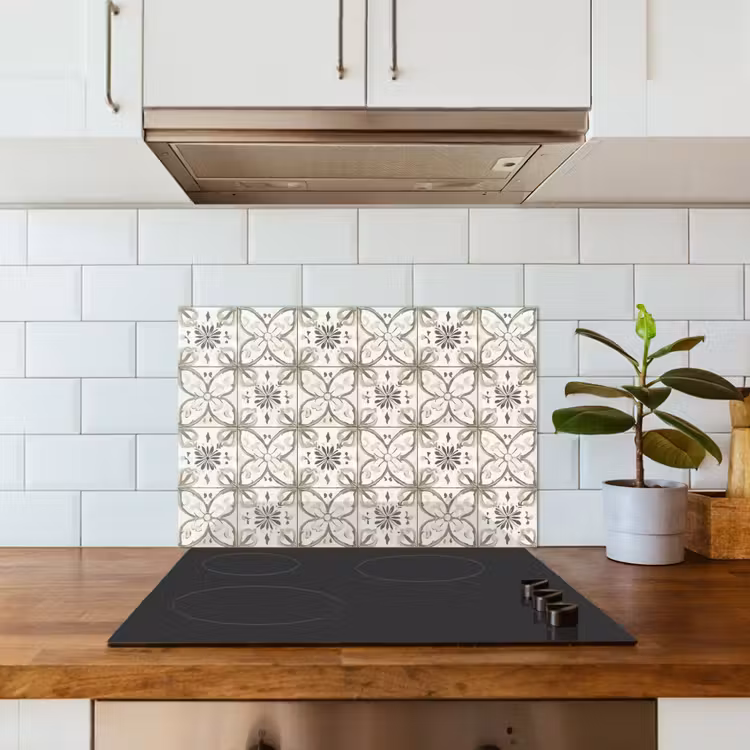 Salpicaderos de cocina - Antiguo - Azulejos - Beige — 3