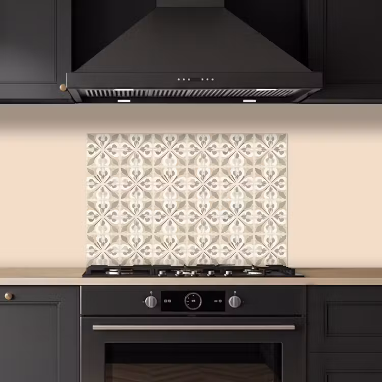 Salpicaderos de cocina - Azulejos - Motivo - Beige — 5