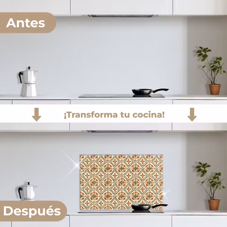 Salpicaderos de cocina - Elegante - Antiguo - Colorido — 7