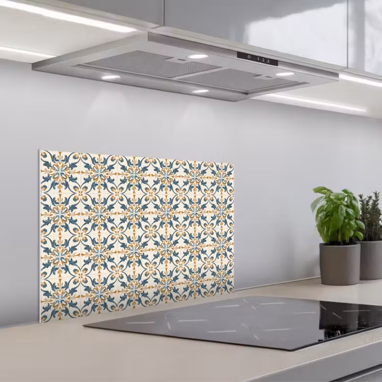 Salpicaderos de cocina - Estampado - Clásico - Colorido — 1