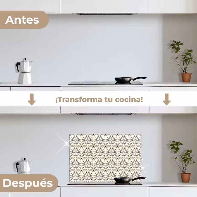 Salpicaderos de cocina - Floral - Estampado - Colorido — 7