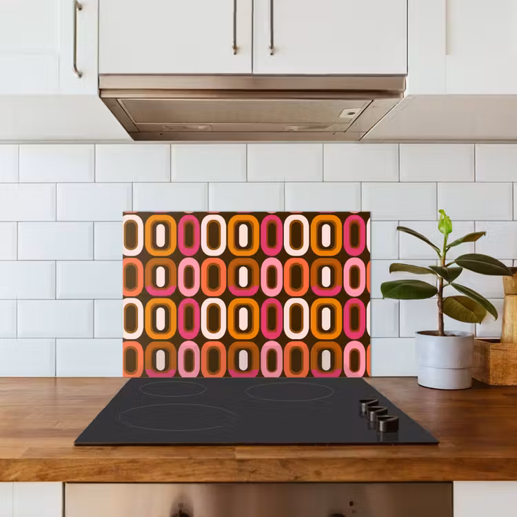 Salpicaderos de cocina - Moderno - Retro - Colorido — 3